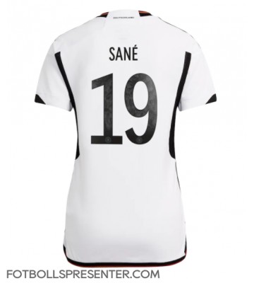 Tyskland Leroy Sane #19 Hemma Matchtröja Dam VM 2022 Kortärmad